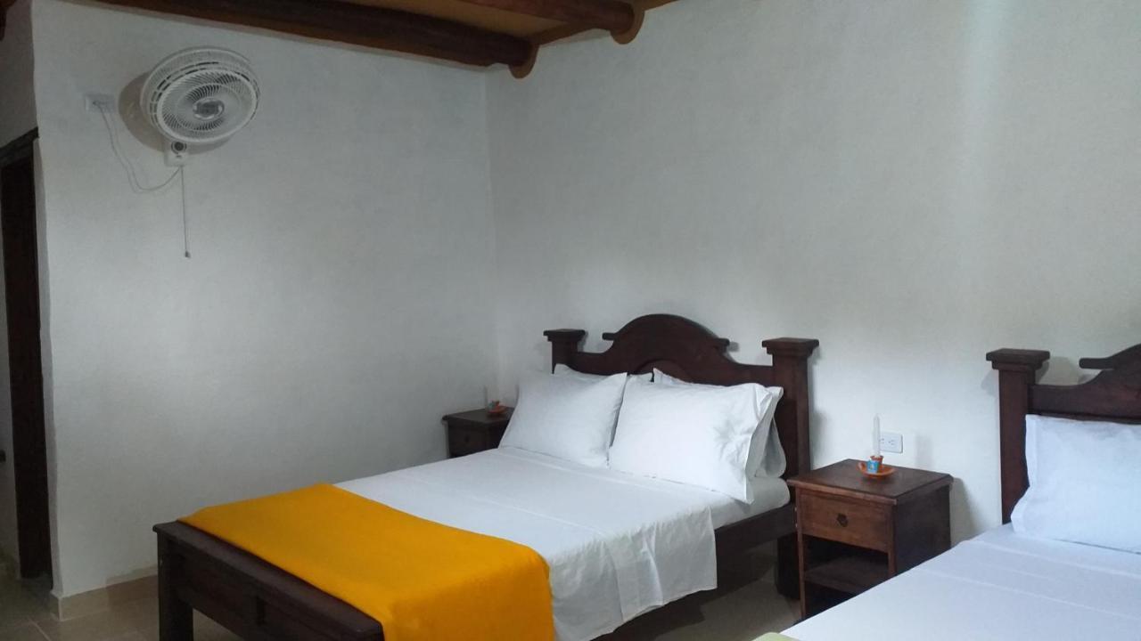 Posada Villa Paula Barichara Exteriör bild