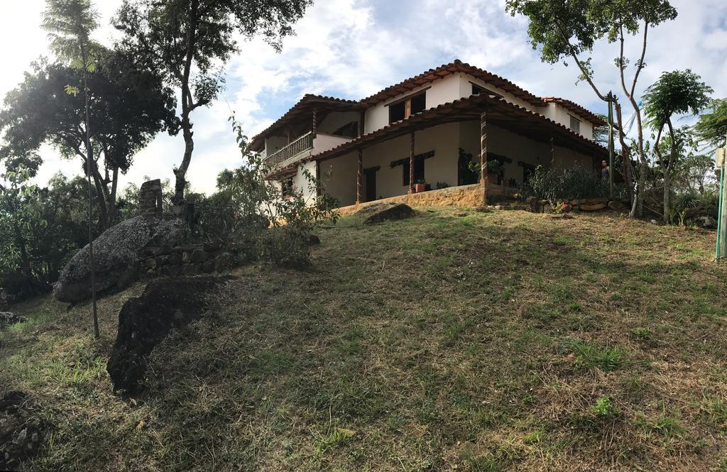 Posada Villa Paula Barichara Exteriör bild