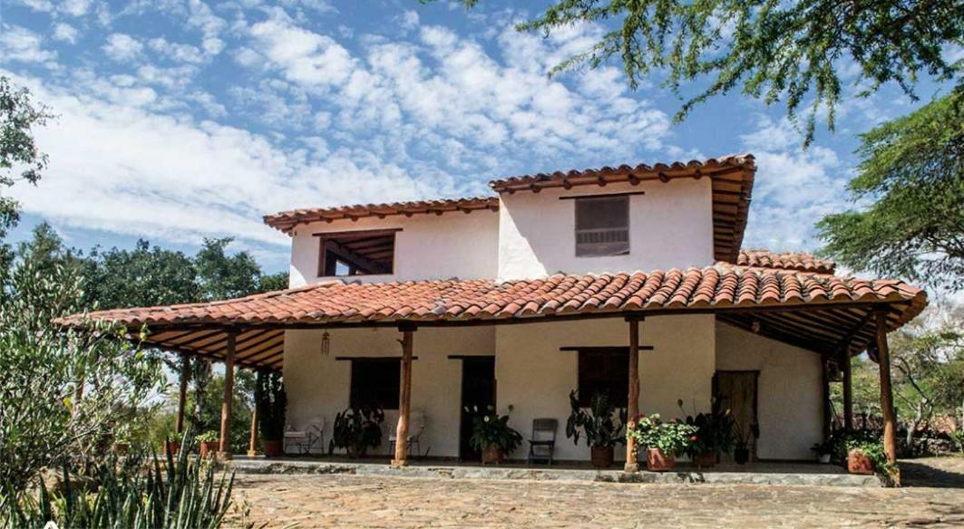 Posada Villa Paula Barichara Exteriör bild