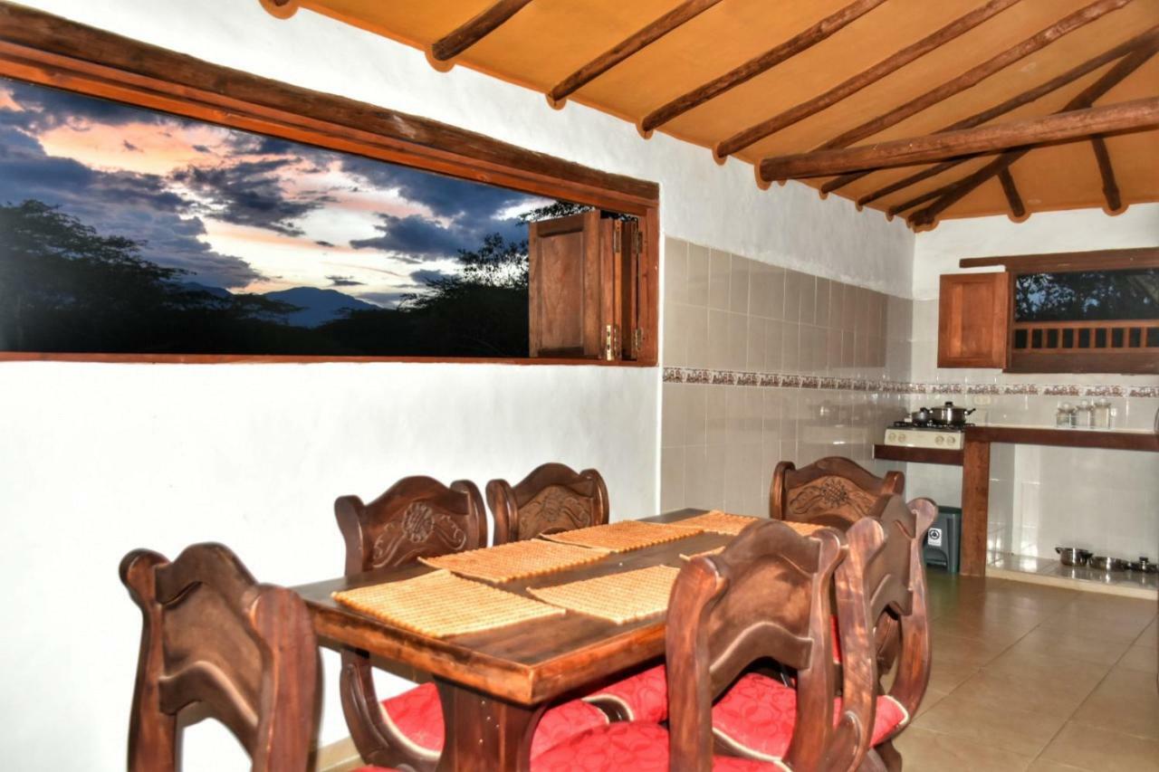 Posada Villa Paula Barichara Exteriör bild
