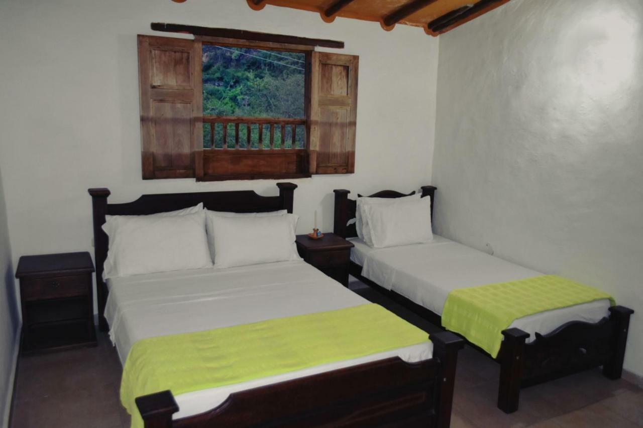 Posada Villa Paula Barichara Exteriör bild